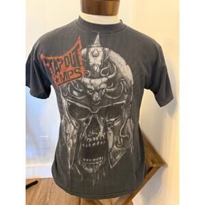 Vintage Tapout MPS Shirt UFC Graphic Mens Medium Gray 2000s Y2K